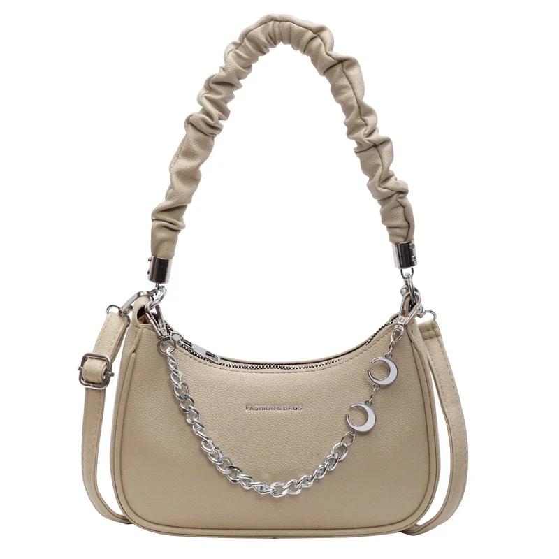 Versatile Crossbody Bag for Women's Fashion  New Customized Simple Shoulder Bag  One Shoulder Bag