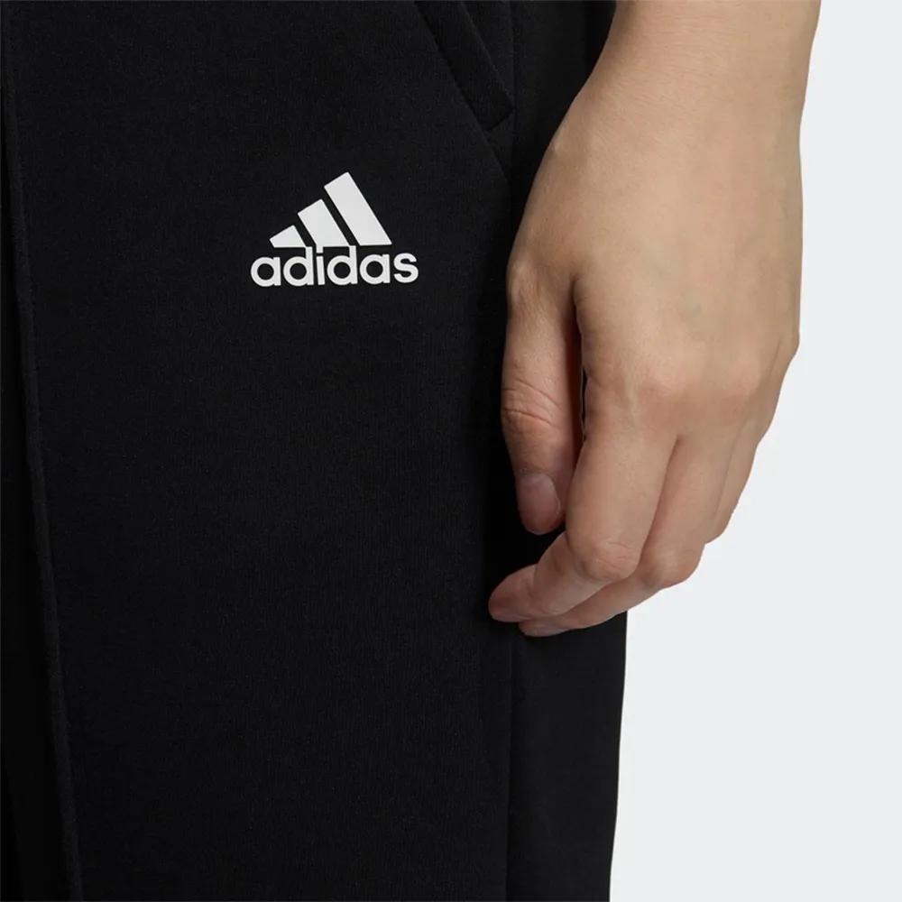 Adidas Knitted Sweatpants Women's Black Moderate Straight Fit Pants (Unisex) Knitted Sweatpants GP0698