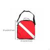 Diving Regulator Bag Large Capacity Padded Carrying Case for Boating