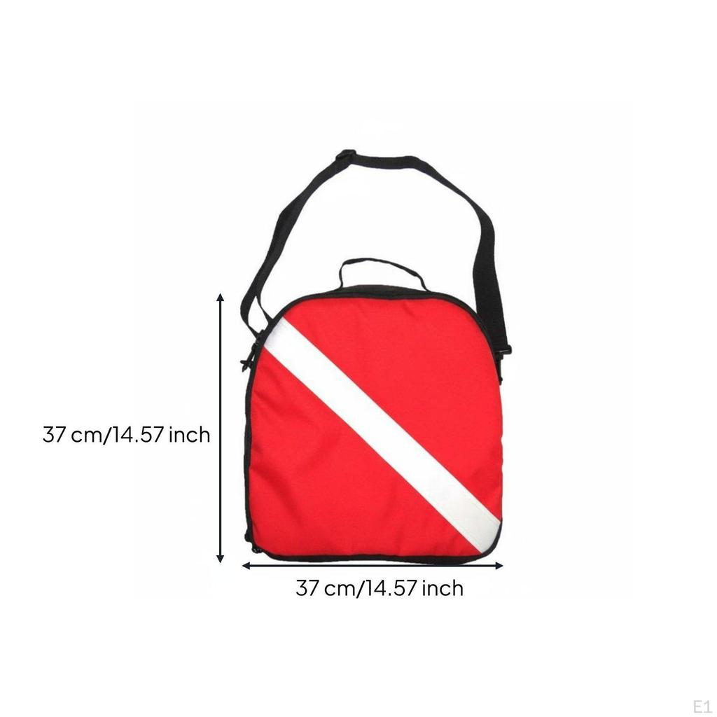 Diving Regulator Bag Large Capacity Padded Carrying Case for Boating