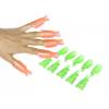 10Pcs Plastic Nail Art Soak Off Cap Clips UV Gel Polish Remover Manicure Tool