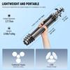 NEEWER LITETRIP 155cm Carbon Fiber Camera Portable and with Ball Center QR and Cleaning Compatible with iPhone 16 Pro iPhone Galaxy S24 and Clip