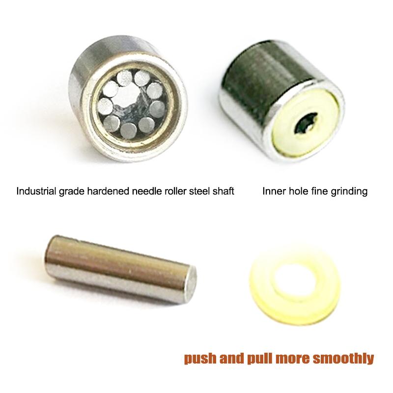 88 Typ Flach-/Nutrad Metalltüren Fenster Riemenscheibe Unterstützung Untere Gleitrolle Schiene Hardware Zubehör