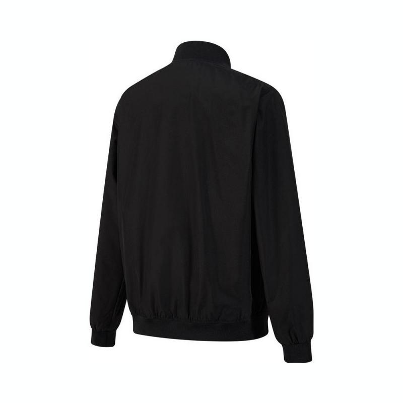 Timberland Baseball Collar Zip Casual Sports Comfortable Jacket Men Jacket Black A5M2X-001