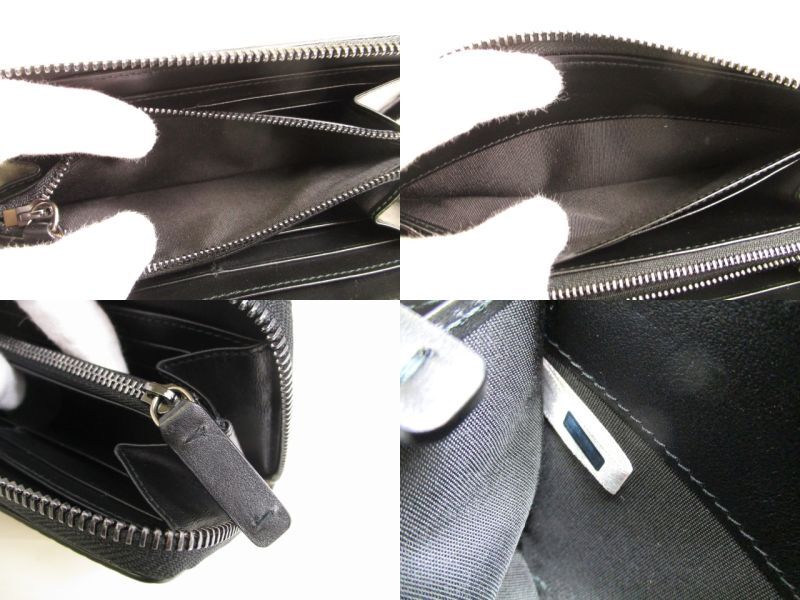 Authentische Jimmy Choo braun Kalbsleder runde Reißverschluss Brieftasche CARNABY #9684 generalüberholt