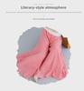 Ethnic Style Plus Size Elastic Waist Linen Skirt-Pants, 12 Colors - Lotte 2024 Mori Girl Collection