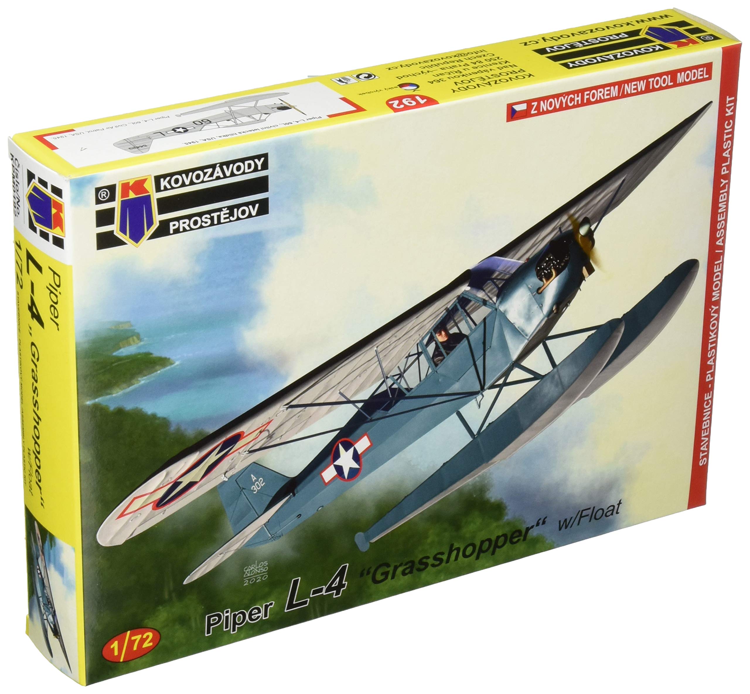 

Пластиковая модель KP Model US Navy Piper Grasshopper KPM0192 1/72 L-4 с поплавком