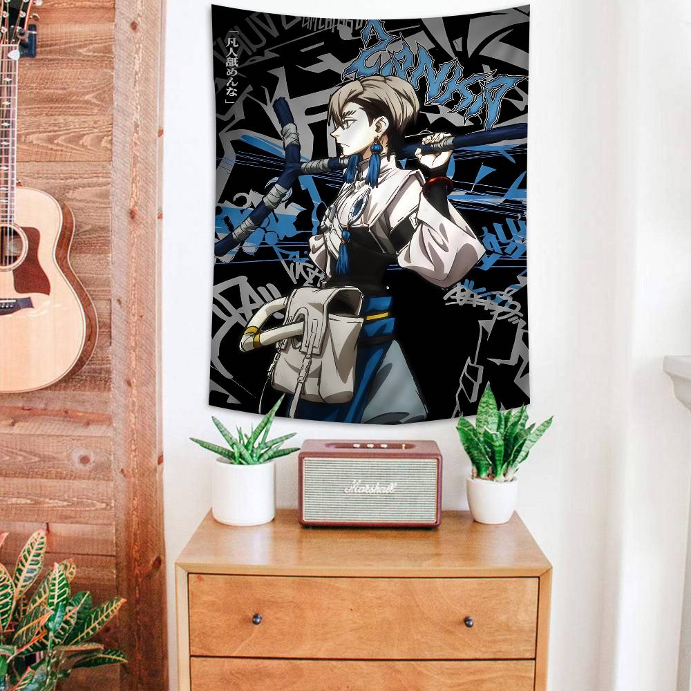 Japanese Supernatural Combat Anime GGachiakuta Tapestry Art Printing Art Science Fiction Room Home Decor Home Decor