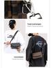 Trendy Plaid Men's Shoulder & Chest Crossbody Bag