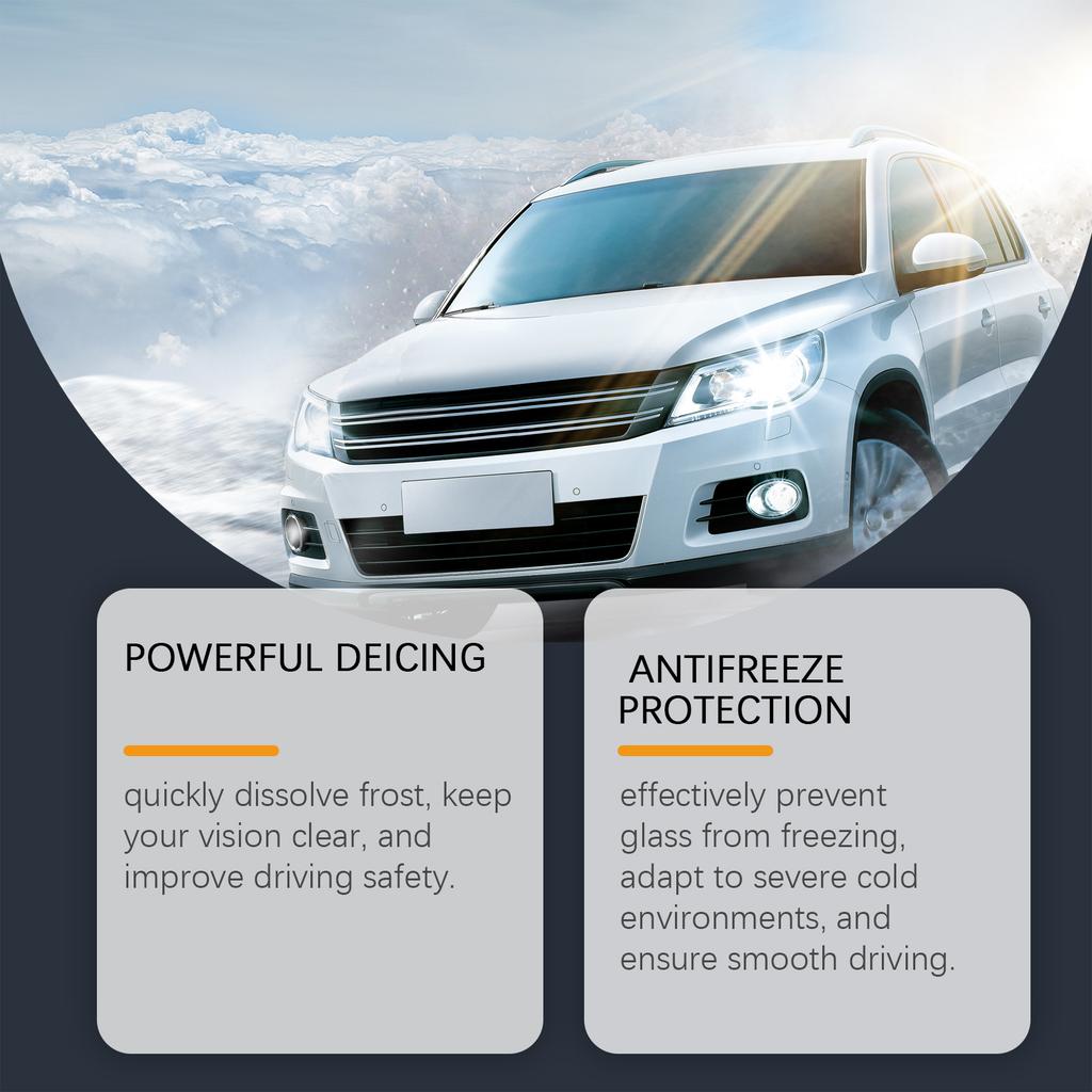 Windshield -Icer Spray - Melts Ice Frost & Snow Fast - For Car Windscreens, Mirrors, Headlights, Locks - Re, -icer Windshield 200ML
