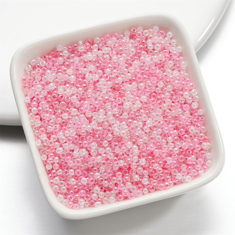 10g/Lot 2mm Mixed Color Glass Seed Beads Round Spacer Bead For DIY Earrings Bracelet Necklace Jewelry Making Accessories