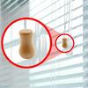 12 Pack Window Blind Wood Cord Tassels Knobs Cord Drapery Hangings Bead Drop Balls Pulls End for DIY Craft Home Curtain