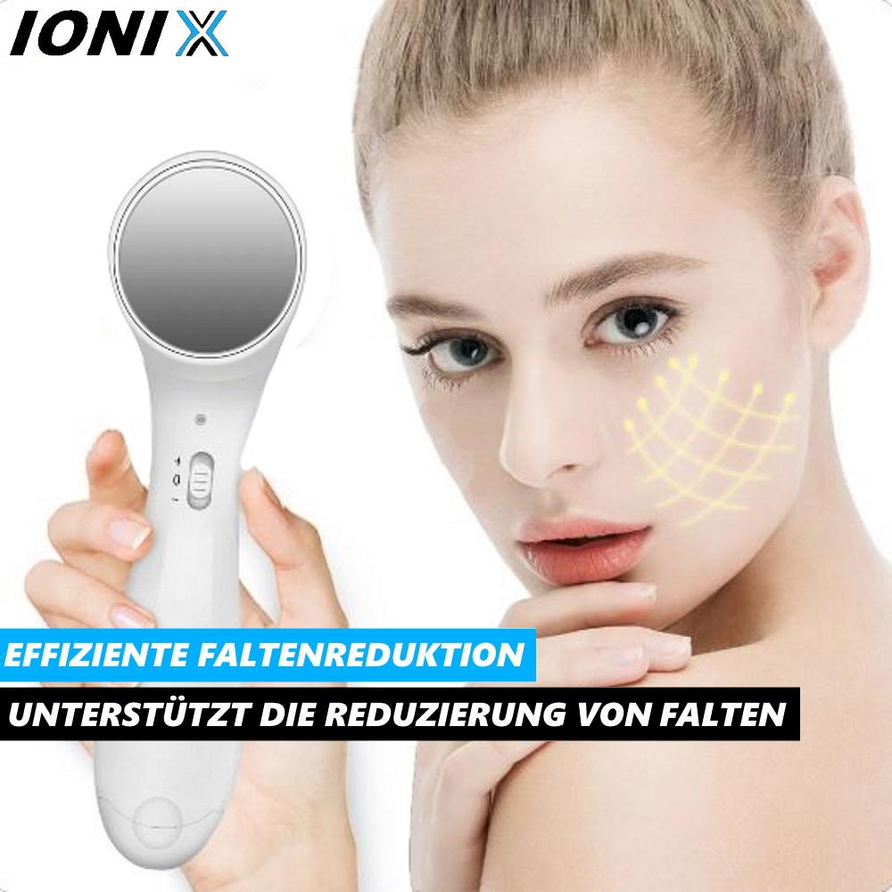 IONIX Gesichtsmassagegerät Ionen Anti Falten Anti-Aging-Gerät Massagestab