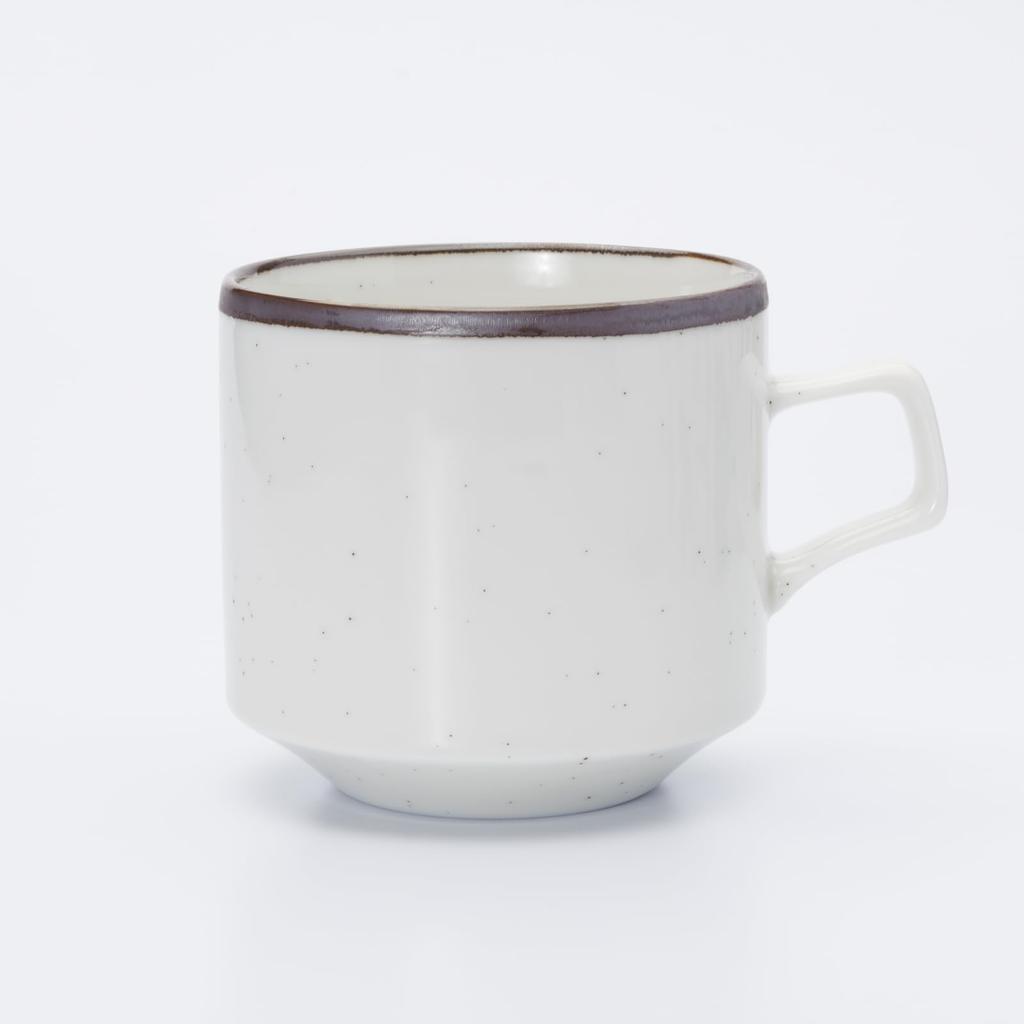 Aito Seisakusho Microwave and Dishwasher Mino Made In 567048 "Grain" Mug, Safe, Brown, Approx. 380ml, Ware, Japan,