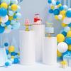 3x Cylinder Plinth Pillars Cake Stand, Festival Cylinder Dessert Pedestals Rack , for Birthday Graduation Engagement Anniversary