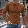 Men S Long Sleeve Round Neck Casual Basic T Shirt