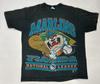 VINTAGE Florida Marlins Taz 1993 Graphic T-shirt Men XL 90s Single Stitch