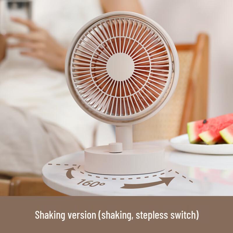SOTHING Rechargeable Oscillating Desktop Fan