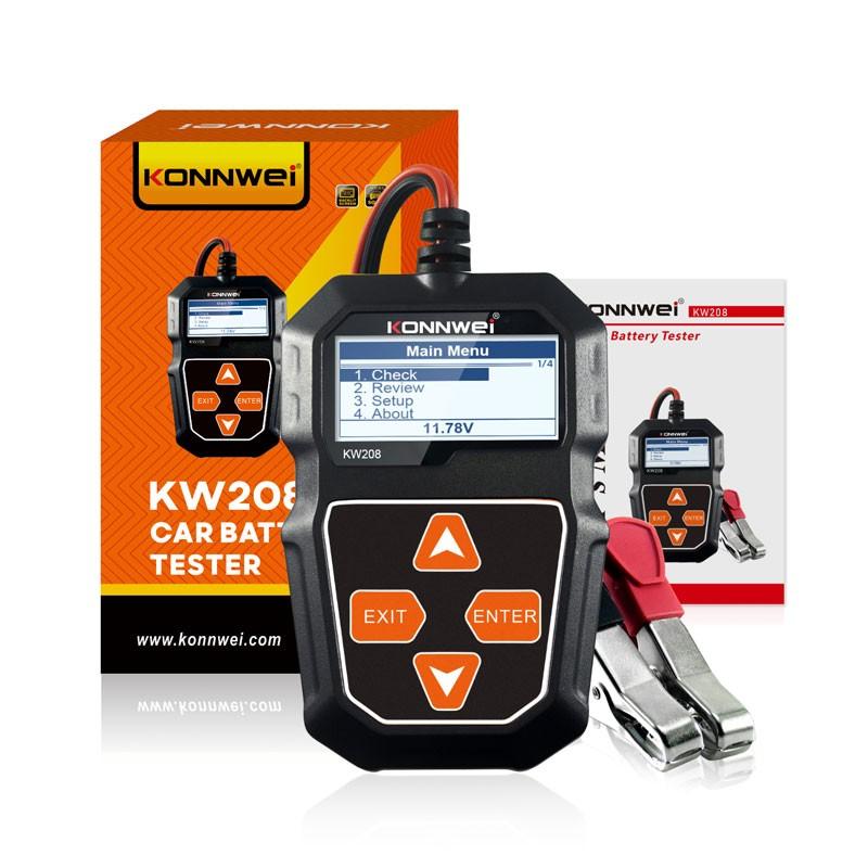 Tester 12V autobaterie Digitální automobilový diagnostický tester baterií Analyzátor Diagnostika vozidla Skener nabíjení Auto Tool
