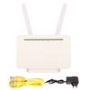Roteador CPE 4G 50 a 60Hz 300Mbps WiFi Sem Fio Cartão 4G Plug and Play Roteador Sem Fio para Celulares Tablets AC