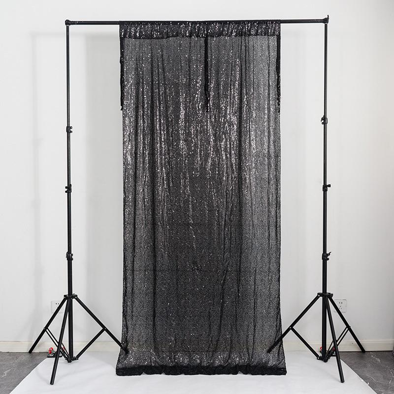 1PCS Sequin Backdrop,Glitter Background Curtains Shimmer Photography for Party Wedding Birthday Christmas Baby Shower Back Drop Decor