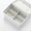 MUJI Polypropylene First Aid White KG0WYA4S Kit, Gray,