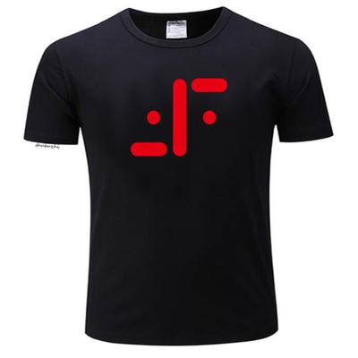 Herren Sommershirt V-Ausschnitt T-Shirt SCHWARZ InVinvasionvisitorsseries 80 Marke Herren Oberteil T-Shirts Mode Baumwoll-T-Shirt