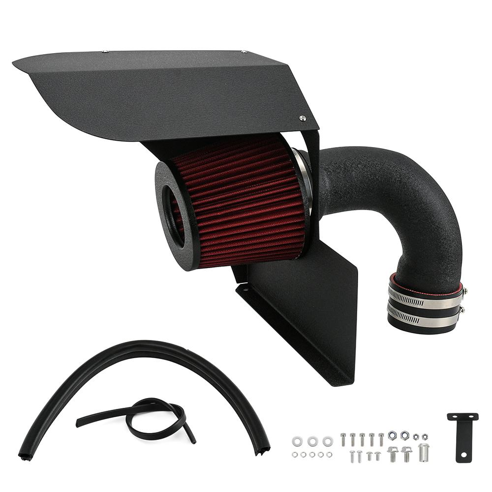 

3.5 Cold Air Intake System Kit w/ Heat Shield For BMW 120i 125i 220i 230i 320i 420i 430i B48 2.0T Engines 16-18 AIT81R-RS