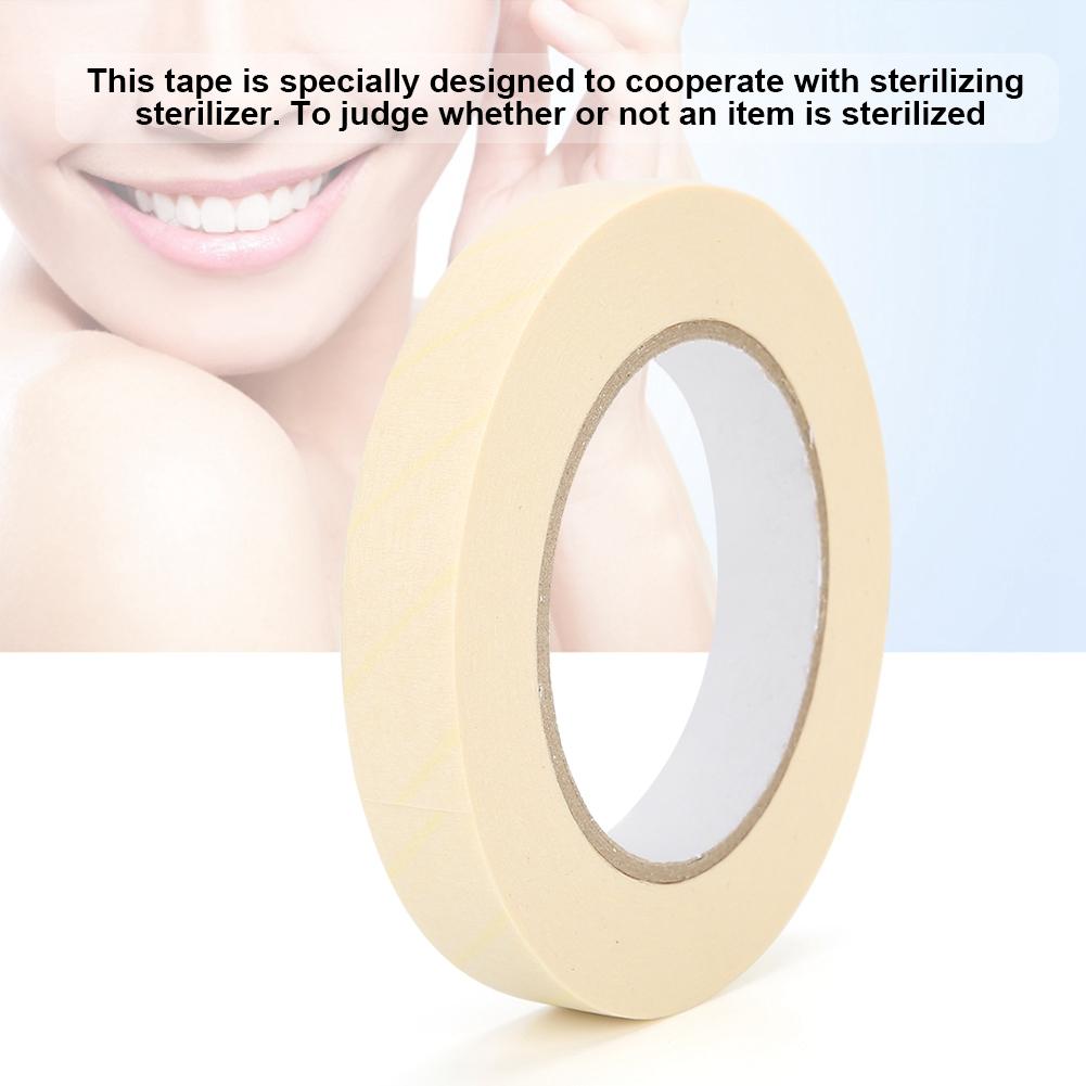 1.9 cm Width Autoclave Sterilization Indicator Tape Dental Clean Oral Care Supply