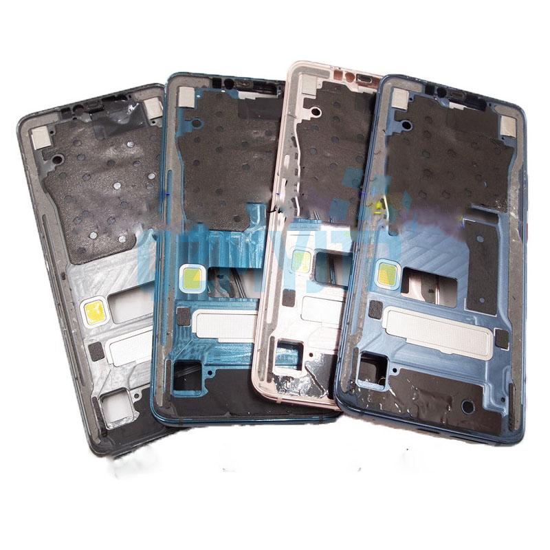 6.39" Middle Frame For Huawei Mate 20 Pro Front Bezel Back Lcd Housing Holder Rear Plate Chassis With Power Volume Button