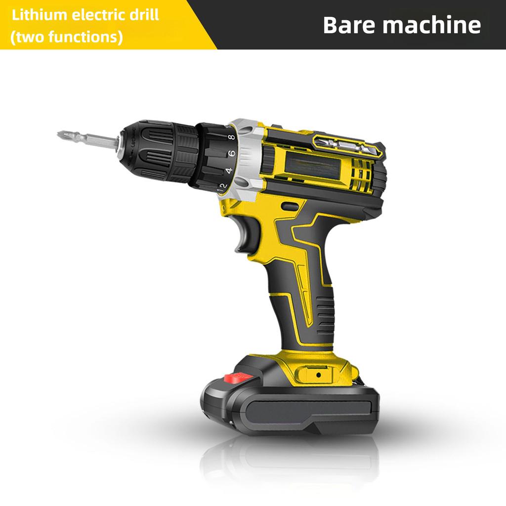 Impact Lithium Drill Rechargeable Handheld Electric Screwdriver Multifunctional Household Wood Drilling Power Tool