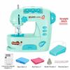 Mini Kids Electric Sewing Machine with Lights Children Sewing Machine  Parent-Child Interaction