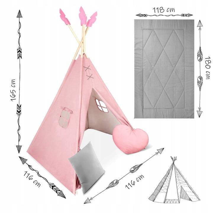 Cotton Tipi Tent - Pocahontas