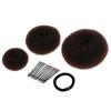 Donut Scrunchie Holder Hair Bun Ring Hairdressing Maker Tool for Girls