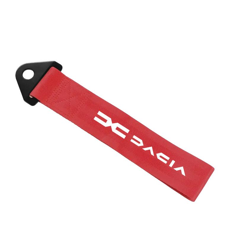 BGV1 High-Strength Nylon Car Tow Strap Towing Bars Trailer Ropes Hook For Dacia Duster Stepway Dokker Logan Sandero MCV Jogger Spring
