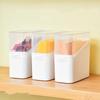 Creative Cheese Slice Storage Box Refrigerator Cheese Slice Butter Preservation Box Coffee Tea Bag Storage Organization Box