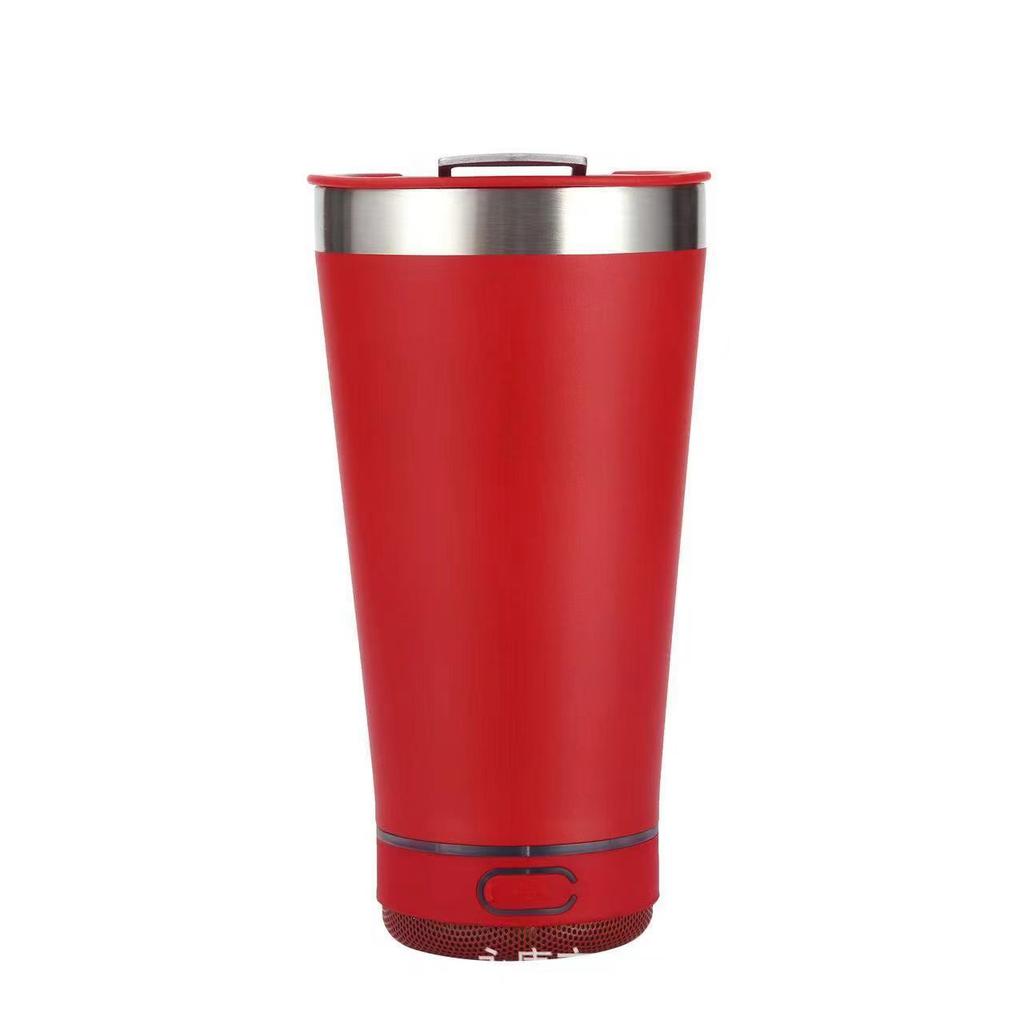 16oz Smart Bluetooth Speaker Car Portable Car Cup Creative Bottle Opener Stainless Steel Thermos Cup