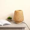 Bamboo Woven lamp Simple Bedroom Study Table Lamp Bedside Table Lamp Bamboo art Warm Decoration Desktop Decoration Table Lamp