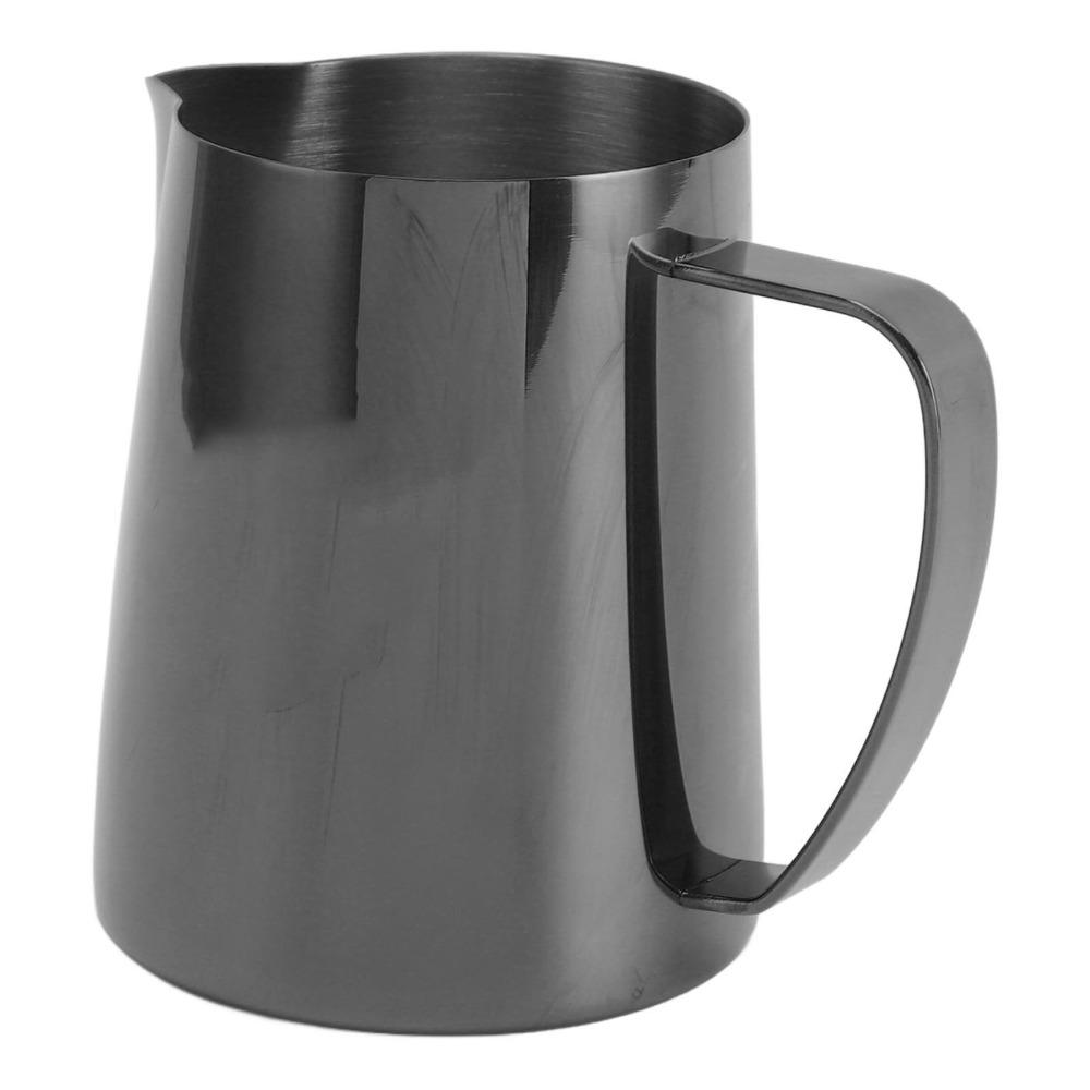 600ml Capacity Milk Frothing Pitcher 304 Stainless Steel Milk Steaming Pitcher  Coffee Shop Use