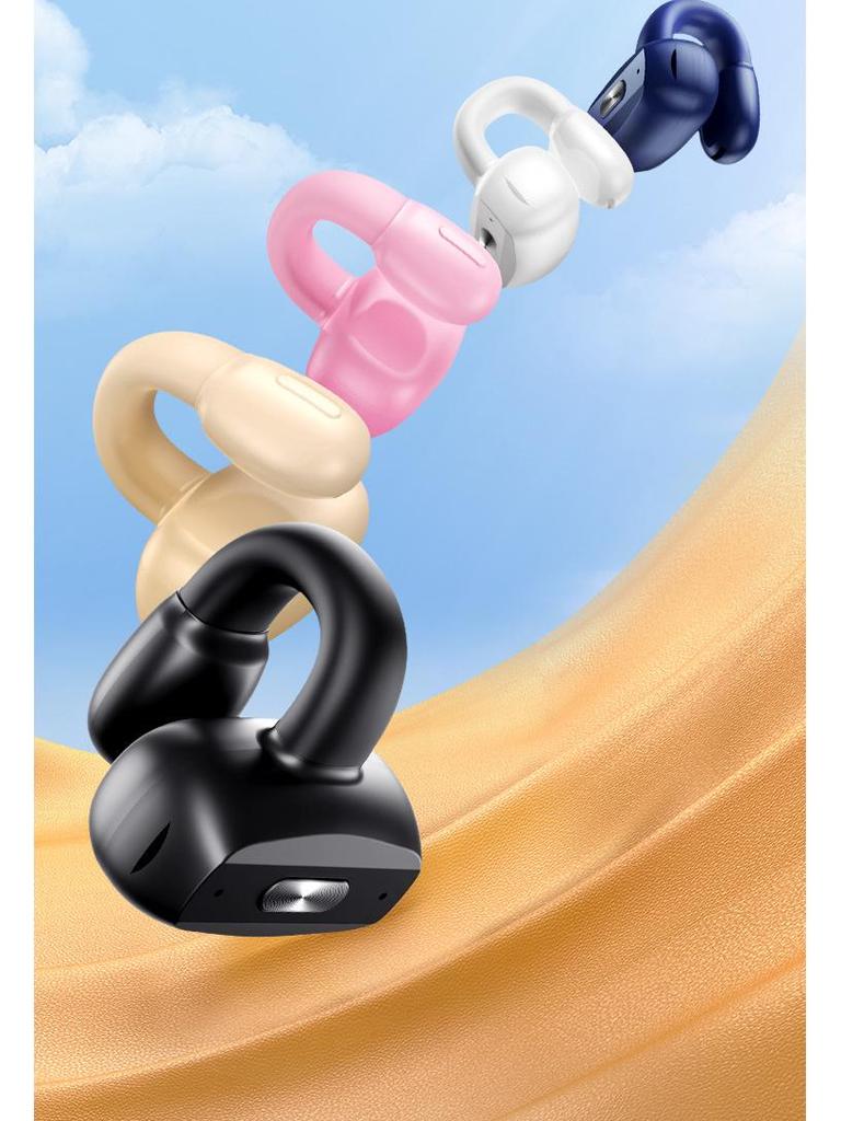 V90 Bluetooth Bone Conduction Wireless Sports Earbuds Compatible with Apple