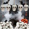 Dripping Skeleton Ornament With Halloween Ornament For Dining Room Porch Theme