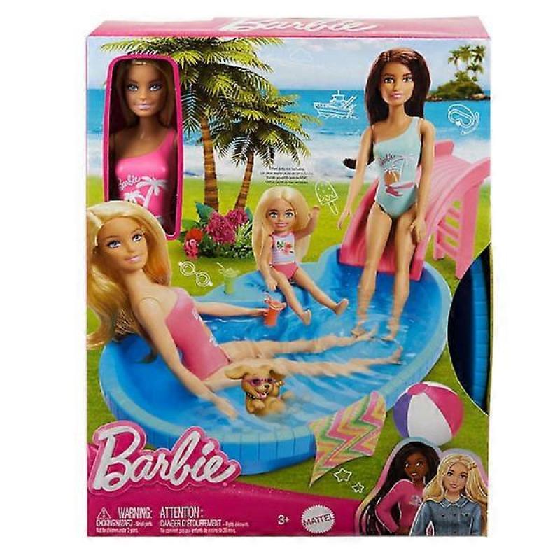 Barbie Pool and Doll