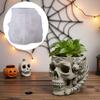 Flexible Silicone Skull Shape Molds Resin Jewelry Candle Holder Decorative Succulent Planter for Home Office Decorating