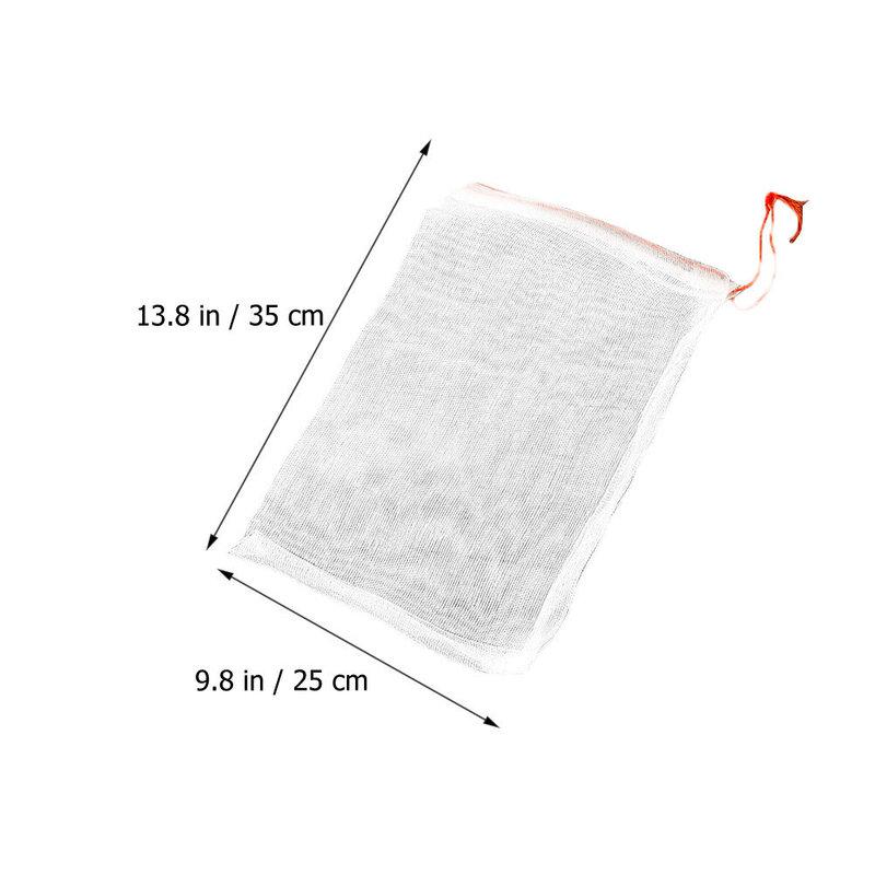 30pcs Fruit Protection Bags Nylon Mesh Netting Bag For Garden Pest Control Outdoor Indoor Growing Season Use Gardening Tools