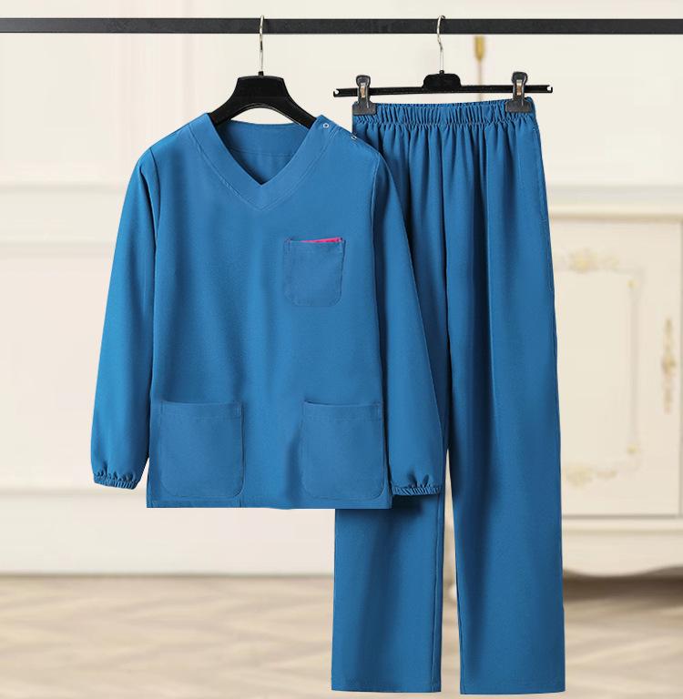 Women's Summer Quick-Dry Four-Way Stretch Short-Sleeve Scrub Suit