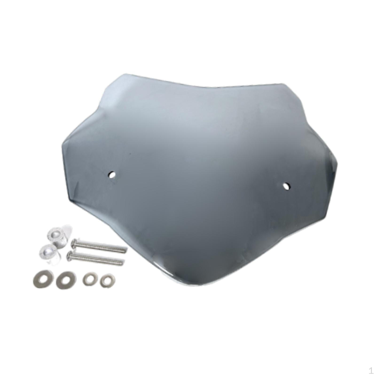 

Защитное лобовое стекло мотоцикла заменяет прочный спойлер премиум-класса