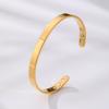Titanium Steel Magnetic Bracelet Bangle for Men and Women, Copper Magnetic Bangle with Magnets, Adjustable Jewelry Gift