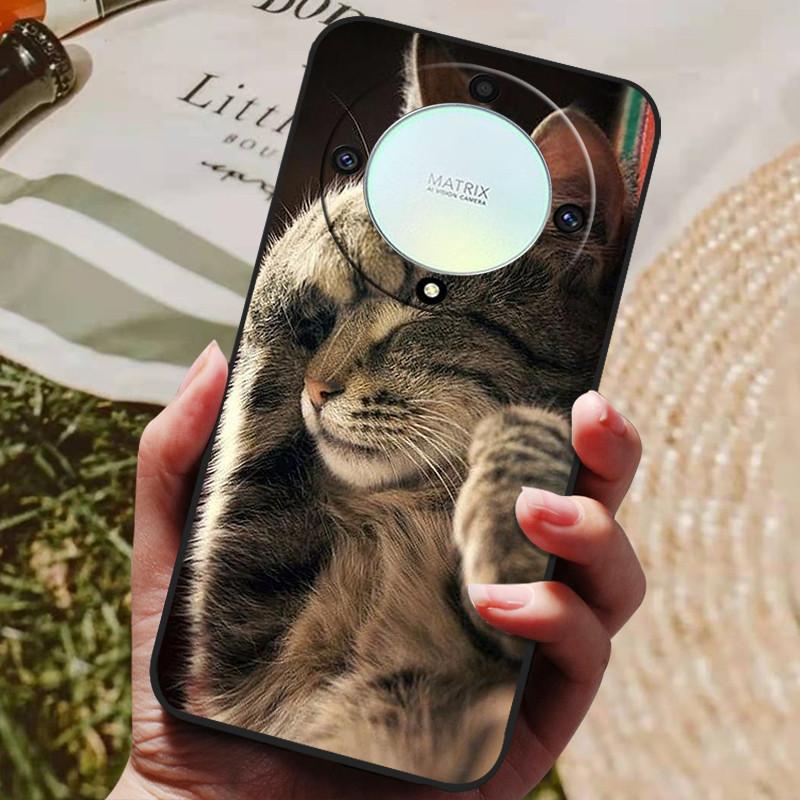 For Honor Magic 5 Lite Case Magic5 Lite Silicone Soft Shockproof Bumper Back Cover For Honor Magic 5 Lite Cover Case Coque Funda