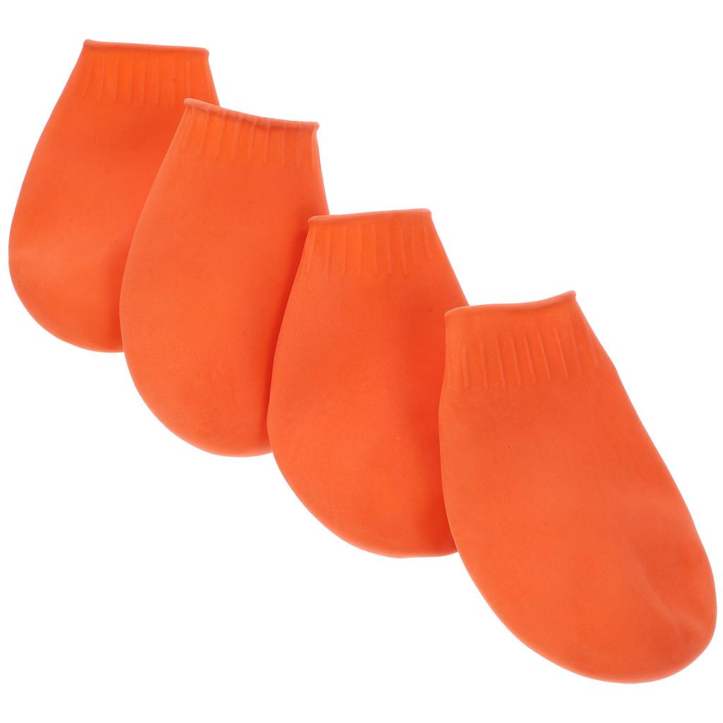 4 Pcs Garden Cover Outdoor Paw Pet Dogs Boots for Small Rain Waterproof