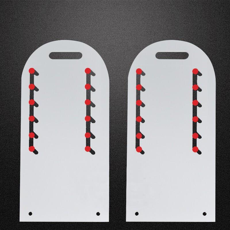 Wanzun PP 8-Hole Adjustable Separating Funnel Rack (125ml)